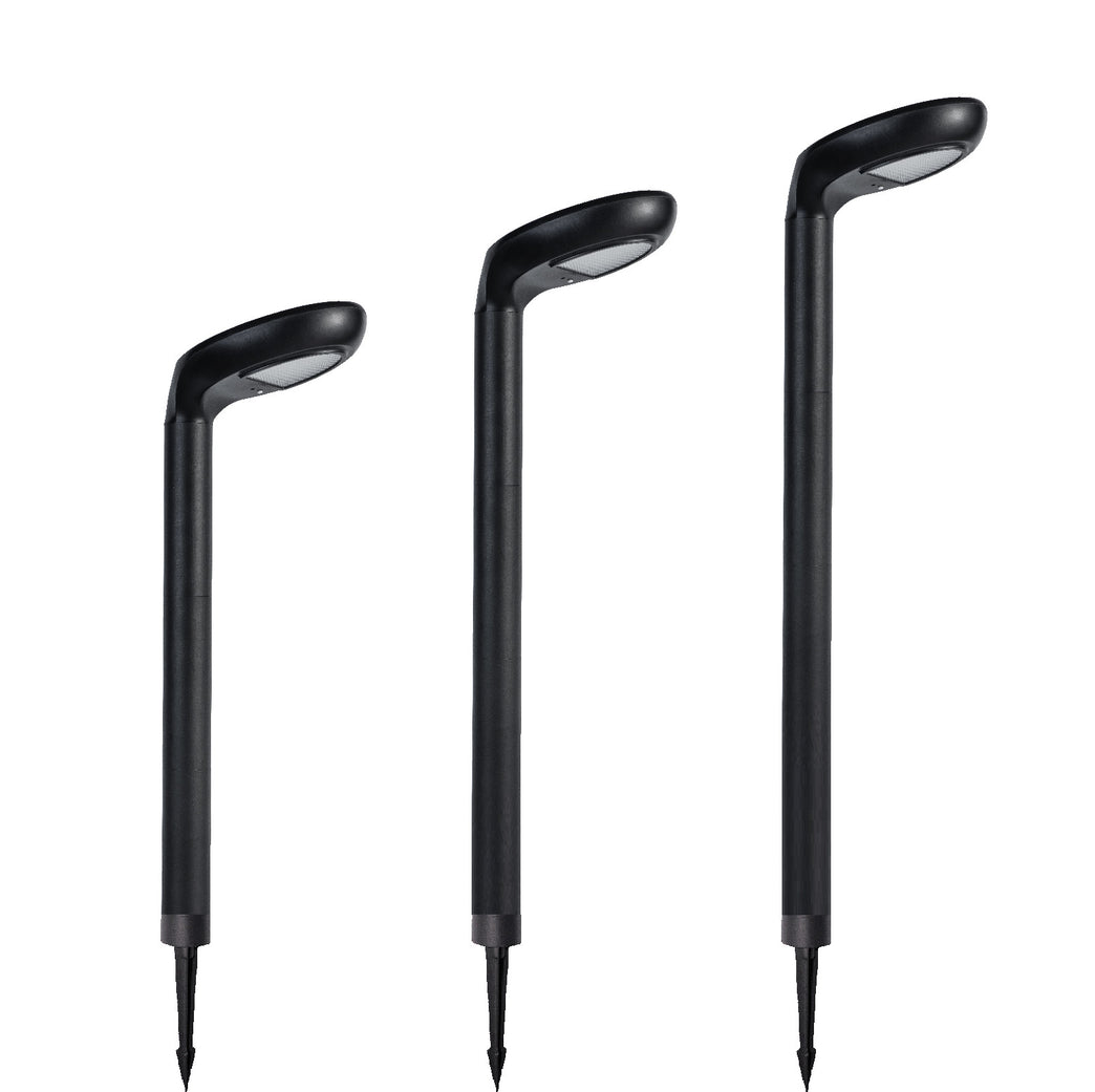 7W Solar Garden Stake Light with Adjustable Height