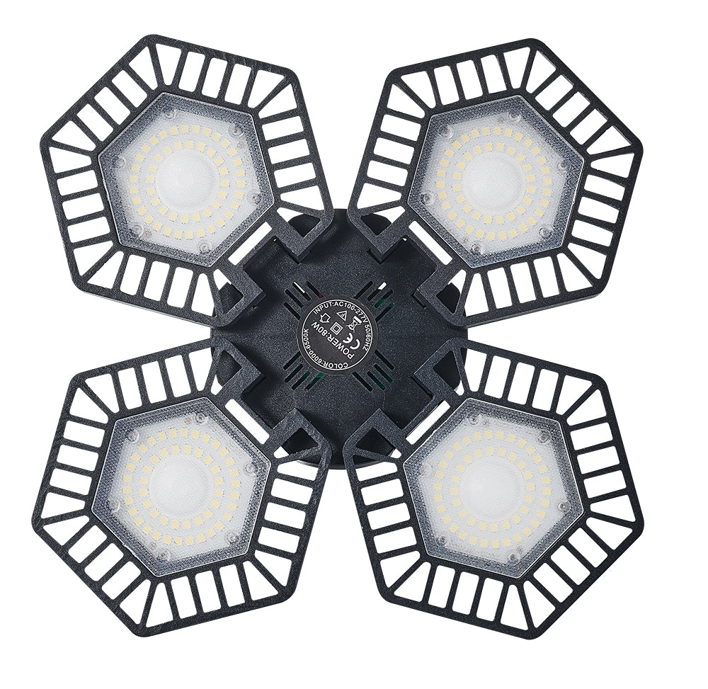 Pegasus 80W Adjustable LED Garage Light